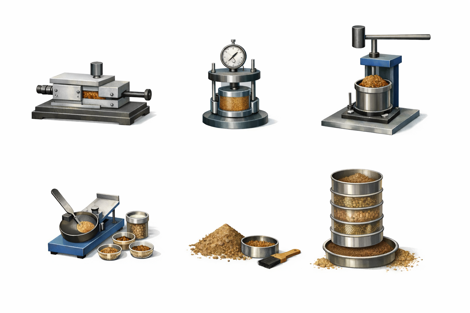 Experimental soil mechanics